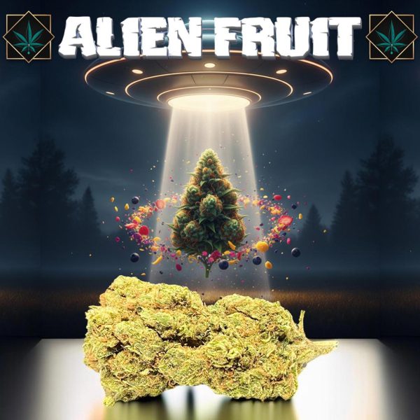 Fleur puissante alien fruits